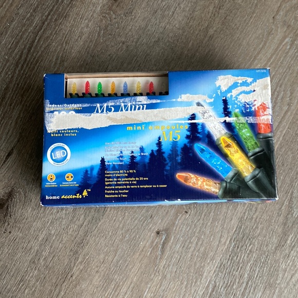 LED multi colored string lights Indoor/Outdoor - Picture 1 of 3